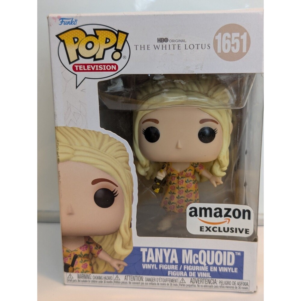 FUNKO POP! TV: White Lotus Tanya McQuoid #1651 Amazon Exclusive HBO Vinyl Figure